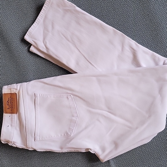 Lauren Ralph Lauren  Denim Straight Pants Size 14 - Picture 3 of 12